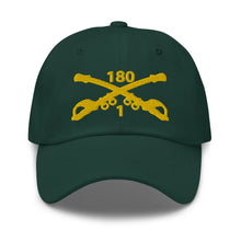 Load image into Gallery viewer, Dad hat - Army - 1st Squadron, 180th Cavalry Regiment Branch wo Txt X 300