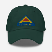 Load image into Gallery viewer, Dad hat - 7th United States Army w 7 Steps to Hell