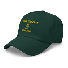 Load image into Gallery viewer, Dad hat - Army - First Sergeant - Retired - Line