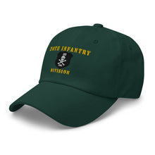 Load image into Gallery viewer, Dad hat - Army - 20th Infantry Division X 300 - Hat