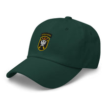 Load image into Gallery viewer, Dad hat - SOF - JFK Special Warfare Center - School SSI wo Txt w white