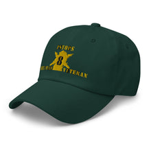 Load image into Gallery viewer, Dad hat - Army - PSYOPS w Branch Insignia - 8th Battalion Numeral - w Vietnam Vet X 300 - Hat
