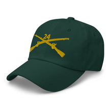 Load image into Gallery viewer, Dad hat - Army - 24th Infantry Regiment Branch wo Txt