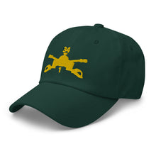 Load image into Gallery viewer, Dad hat - Army - 1st Bn 34th Armor - Armor Branch wo Txt
