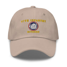 Load image into Gallery viewer, Dad hat - Army - 47th Infantry Division X 300 - Hat