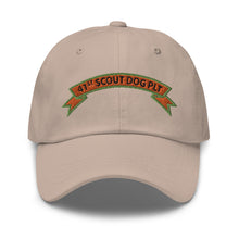Load image into Gallery viewer, Dad hat - Army - 41st Scout Dog Platoon wo Txt