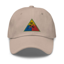 Load image into Gallery viewer, Dad hat - Army - 781st Tank Battalion SSI