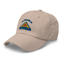 Load image into Gallery viewer, Dad hat - Army - 7th United States Army w 7 Steps Hell w Scroll
