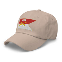 Load image into Gallery viewer, Dad hat - Army - 240th Cavalry Regiment - Guidon
