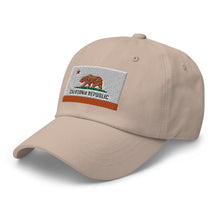 Load image into Gallery viewer, Dad hat - Flag - California