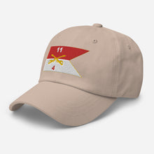 Load image into Gallery viewer, Dad hat - 4th Squadron, 11th Armored Cavalry Regiment - Guidon