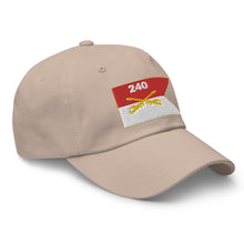 Load image into Gallery viewer, Dad hat - Army - 240th Cavalry Regiment - Guidon