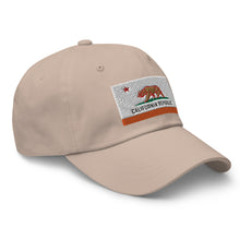 Load image into Gallery viewer, Dad hat - Flag - California