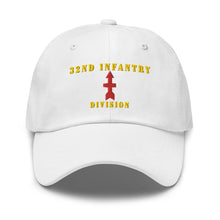 Load image into Gallery viewer, Dad hat - Army - 32nd Infantry Division X 300 - Hat
