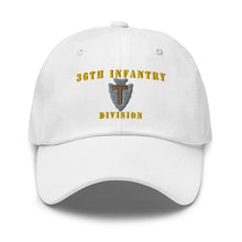 Load image into Gallery viewer, Dad hat - Army - 36th Infantry Division X 300 - Hat