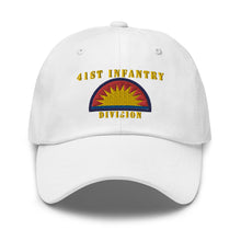 Load image into Gallery viewer, Dad hat - Army - 41st Infantry Division X 300 - Hat