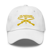 Load image into Gallery viewer, Dad hat - Army - 1st Bn 41st Infantry X 300 - Hat