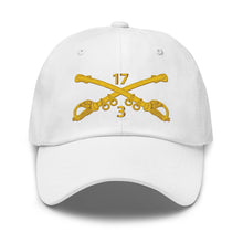 Load image into Gallery viewer, Dad hat - Army - 3rd Squadron 17th Cavalry Regiment Branch wo Txt