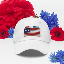 Load image into Gallery viewer, Dad hat - Flag - Western Forces - 2 Star Flag w Txt X 300