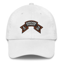 Load image into Gallery viewer, Dad hat - SSI - B Co 75th Infantry (Ranger) Scroll X 300