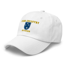 Load image into Gallery viewer, Dad hat - Army - 23rd Infantry Division X 300 - Hat