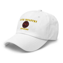 Load image into Gallery viewer, Dad hat - Army - 27th Infantry Division X 300 - Hat