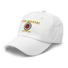 Load image into Gallery viewer, Dad hat - Army - 37th Infantry Division X 300 - Hat