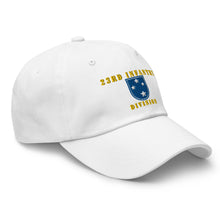 Load image into Gallery viewer, Dad hat - Army - 23rd Infantry Division X 300 - Hat