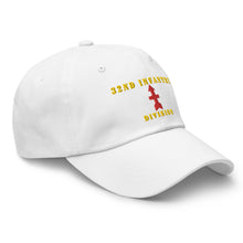 Load image into Gallery viewer, Dad hat - Army - 32nd Infantry Division X 300 - Hat