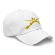 Load image into Gallery viewer, Dad hat - Army - 24th Infantry Regiment Branch wo Txt