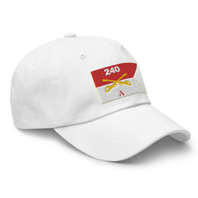 Load image into Gallery viewer, Dad hat - Army - Alpha Troop, 240th Cavalry Regiment - Guidon