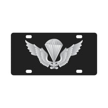 Load image into Gallery viewer, Army Basic Parachute Badge - Korea wo txt Classic License Plate