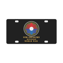 Load image into Gallery viewer, Army - 9th Infantry Division, World War II X 300 Classic License Plate