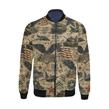 Load image into Gallery viewer, Bomber Jacket - Vintage Military Americana