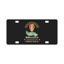 Load image into Gallery viewer, 25th Infantry Division - WWII - Guadalcanal X 300 Classic License Plate