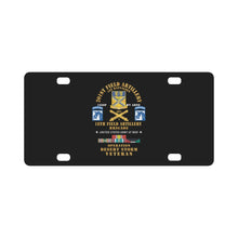 Load image into Gallery viewer, 1st Battalion, 201st Artillery, XVIII Abn Corps - Operation Desert Storm Veteran X 300 Classic License Plate
