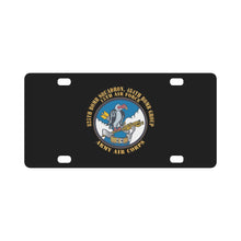 Load image into Gallery viewer, 825th Bomb Squadron, 484th Bomb Group - 15th AAF - V2 Color w Txt X 300 Classic License Plate