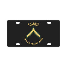 Load image into Gallery viewer, Army - Private - PV2 - Retired - Flat X 300 Classic License Plate