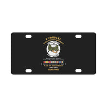 Load image into Gallery viewer, F Company, 159th Aviation Regiment - Based Giebelstadt, Germany, War on Terrorism - Iraq War 2003-20 Classic License Plate