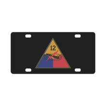Load image into Gallery viewer, SSI - 12th Armored Division X 300 Classic License Plate