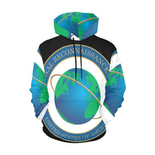 Load image into Gallery viewer, Men's All Over Print Hoodie (USA Size) (Model H13) - National Reconnaissance Office (NRO)