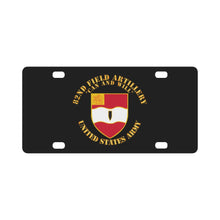 Load image into Gallery viewer, Army - 82nd Field Artillery - Can and Will Classic License Plate