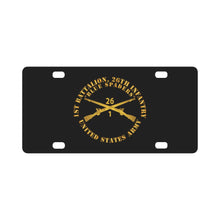 Load image into Gallery viewer, Army - 1st Bn 26th Infantry Regiment - Blue Spaders w Infantry Br X 300 Classic License Plate