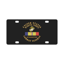 Load image into Gallery viewer, USMC - CAR - Combat Veteran - Afghanistan X 300 Classic License Plate