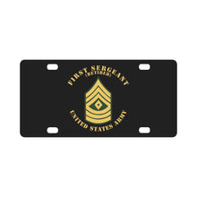 Load image into Gallery viewer, Army - First Sergeant - 1SG - Retired - Flat X 300 Classic License Plate