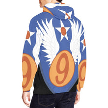 Load image into Gallery viewer, Men's All Over Print Hoodie (USA Size) (Model H13) - AAC - SSI - 9th Air Force