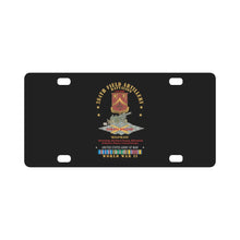 Load image into Gallery viewer, DUI - 284th Field Artillery Battalion - DUI w Br - Helpmate - 105MM Gun - Crew - EUR SVC WWII X 300 Classic License Plate
