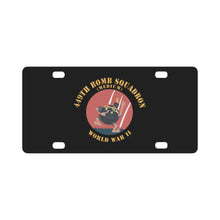 Load image into Gallery viewer, AAC - 449th Bomb Squadron - Medium - WWII X 300 Classic License Plate
