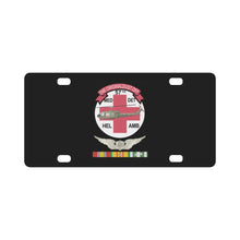 Load image into Gallery viewer, Army - 57th Medical Co - Original Dustoff - Vietnam w Crewmember Wings w VN SVC X 300 Classic License Plate