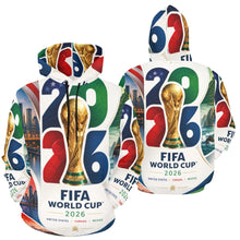 Load image into Gallery viewer, FIFA World Cup 2026 Men's All Over Print Hoodie (USA Size)